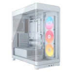 CASE CORSAIR ATX 4500X FRAME RS-R ARGB Panoramic Glass 2USB3.2 HD-Audio Mid-Tower White - Image 2