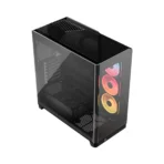 CASE CORSAIR ATX 4500X LX-R RGB iCUE LINK Panoramic Glass 2USB3.2 HD-Audio Mid-Tower Black - Image 3