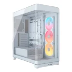 CASE CORSAIR ATX 4500X LX-R RGB iCUE LINK Panoramic Glass 2USB3.2 HD-Audio Mid-Tower White - Image 2