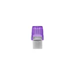FLASH MEMORY KINGSTON 128GB DATA TRAVELER microDuo 3C TYPE-A - C PURPLE - Image 2
