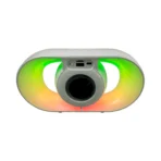 PARLANTE PORTATIL ITALY ITL-U8L PORTATIL RECARGABLE 5 WTS BT USB AUX FM BLANCO RGB - Image 3