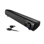 SOUND BAR GENIUS 220 BT 4W WIRELESS BT AUX-IN 3.5mm USB-A USB-C B Black - Gray - Image 2