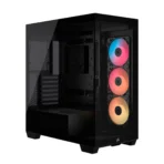 CASE CORSAIR ATX 3500X RS-R ARGB Panoramic Glass 2USB-C 2USB3.2 HD-Audio Mid-Tower Black - Image 2