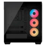 CASE CORSAIR ATX 3500X RS-R ARGB Panoramic Glass 2USB-C 2USB3.2 HD-Audio Mid-Tower Black - Image 3