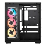 CASE CORSAIR ATX 3500X RS-R ARGB Panoramic Glass 2USB-C 2USB3.2 HD-Audio Mid-Tower Black - Image 4
