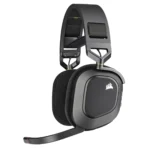 HEADSET AUDIFONOS CORSAIR HS80 WIRELESS PREMIUM GAMING HEADSET WITH SPATIAL AUDIO CARBON - Image 2