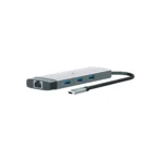 HUB TP-Link USB Tipo-C 9 in 1 con Puerto HDMI 4K 60Hz. SD microSD Fast Charge Silver - Image 4