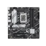 MBO ASUS PRIME B760M-A D4 13VA LGA1700 DDR4-5333 HDMI DP 2M.2 USB3.2 USB-C PCIE4.0 mini-ATX - Image 2