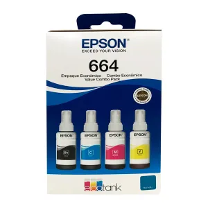 SUMEPST6645204P.webp KIT BOTELLAS EPSON T664520 4 COLORES BLACK-CYAN-MAGENTA-YELLOW - Image 1